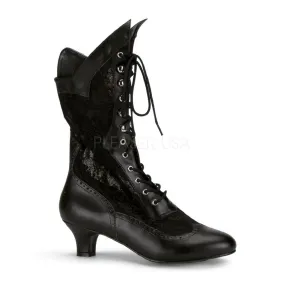 2 Inch Heel DAME-115 Black Pu