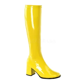 3 Inch Heel GOGO-300 Yellow Pat