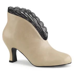 3 Inch Heel JENNA-105 Cream Pu