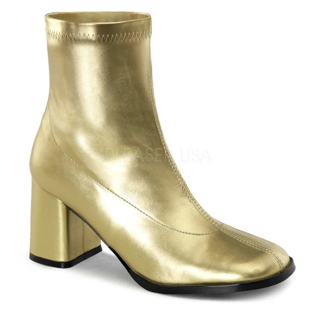 3" Heel GOGO-150 Gold