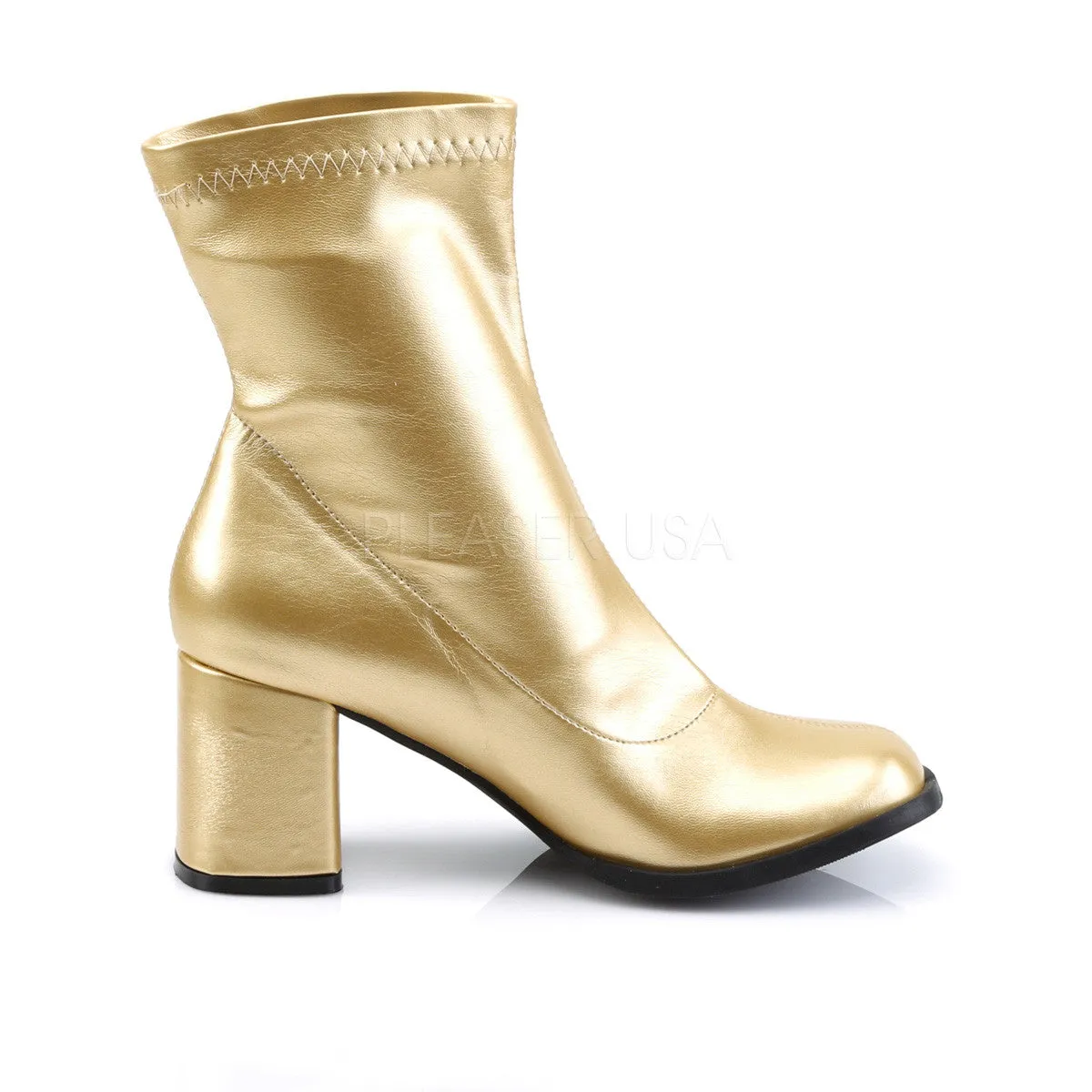 3" Heel GOGO-150 Gold