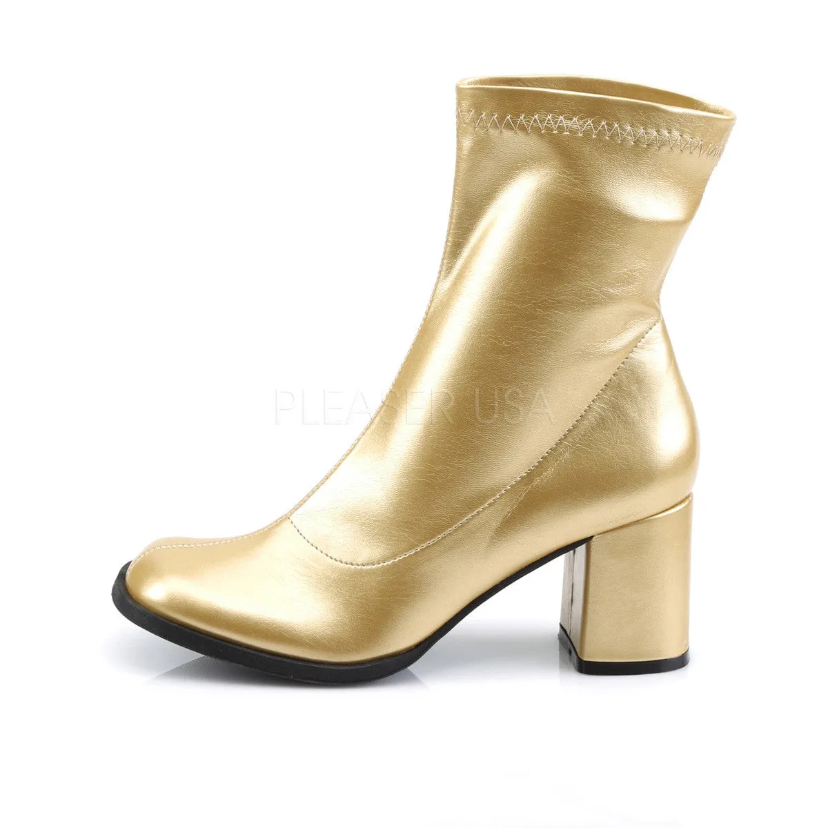 3" Heel GOGO-150 Gold