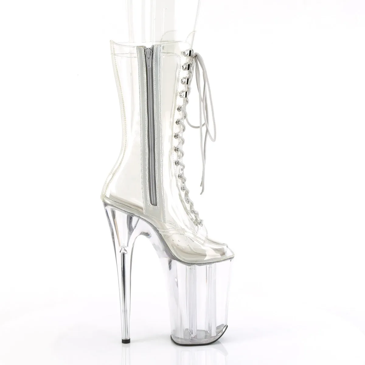 9 Inch Heel INFINITY-1050C Clear