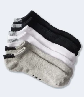 Aeropostale Mens' Neutral Ankle Sock 3-Pack - -colored - Size One Size - Cotton - Teen Fashion & Clothing Multi