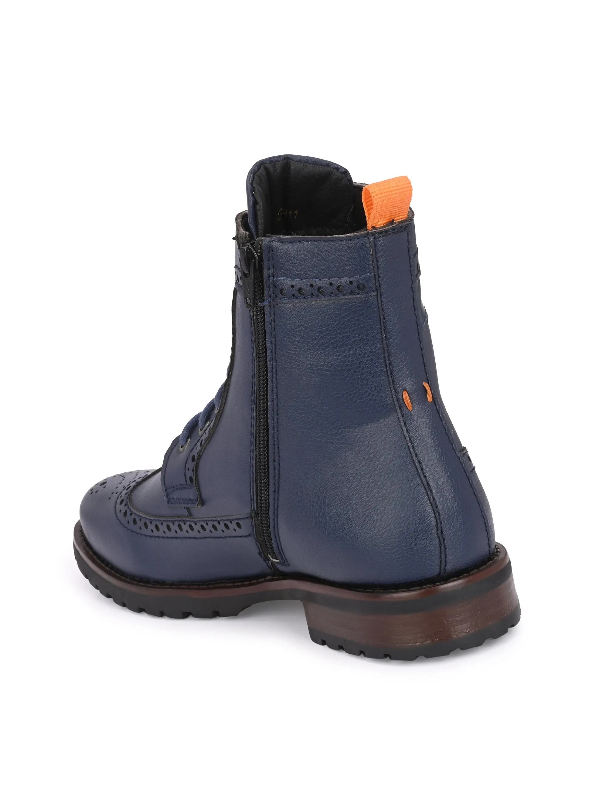 Alberto Torresi Men Blue Zayn Boots