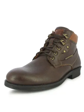 Alberto Torresi Men's Reynad Brown And Tan Boots