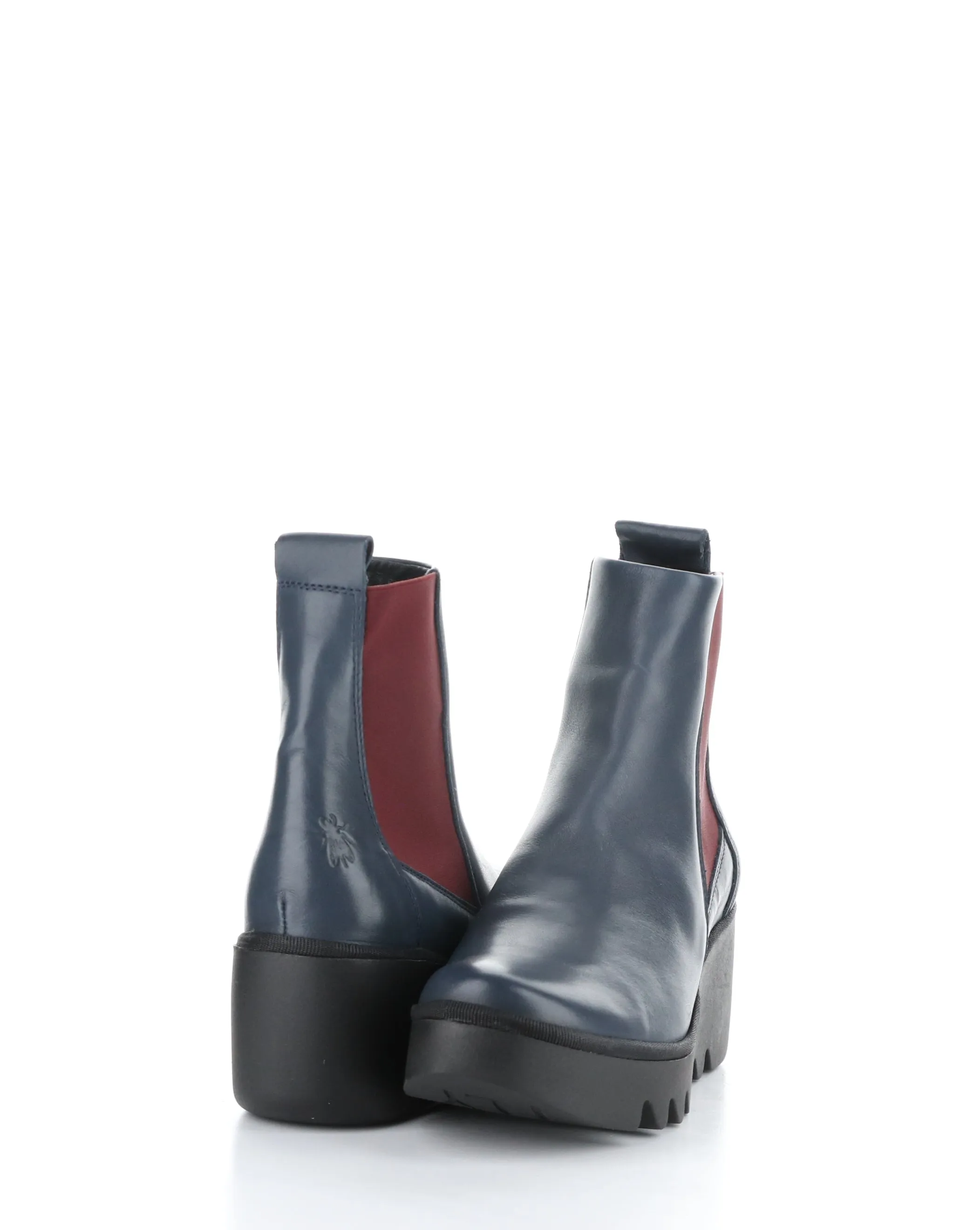 BAGU233FLY 016 NAVY/WINE Elasticated Boots