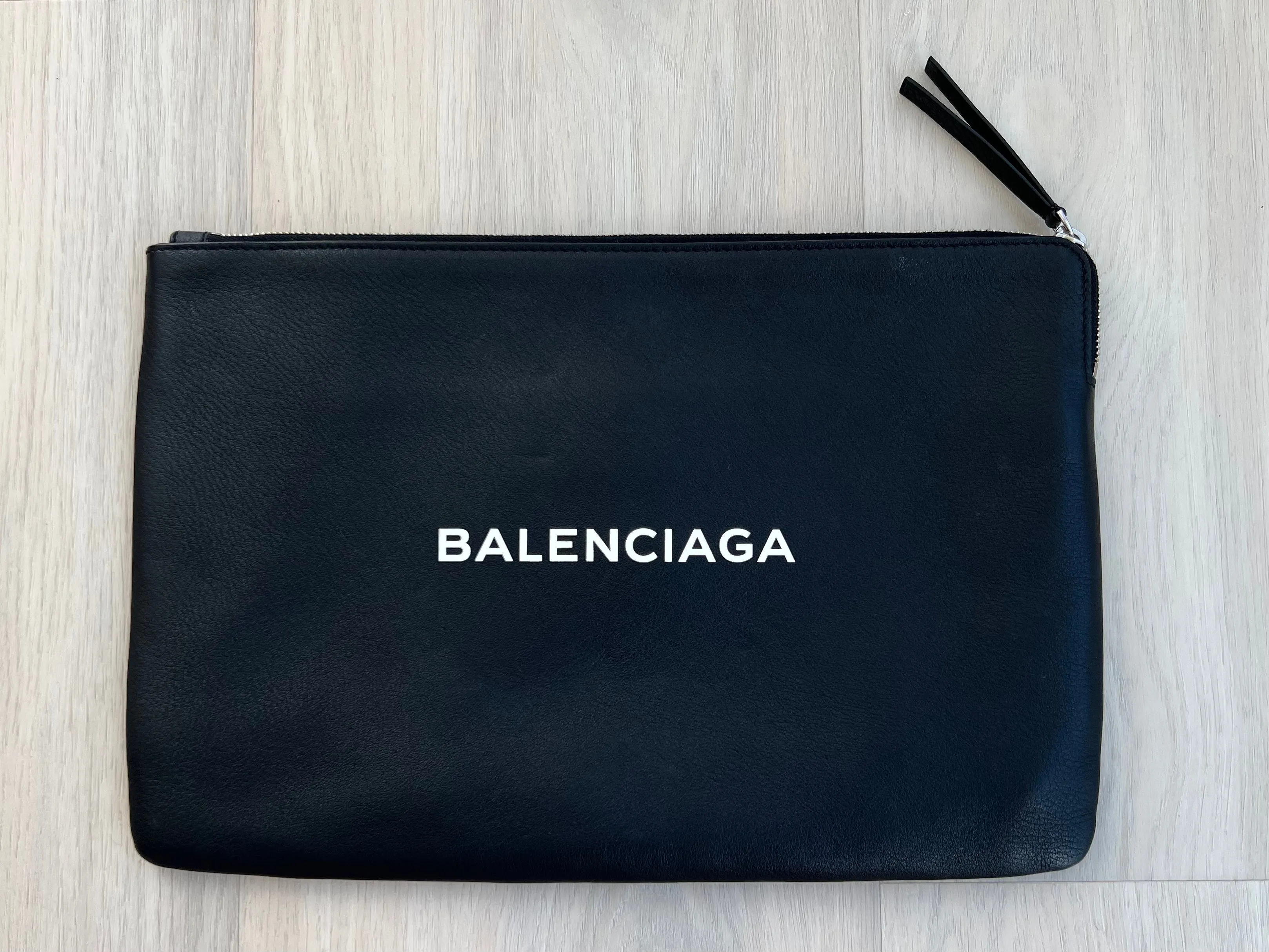 Balenciaga Logo Pouch