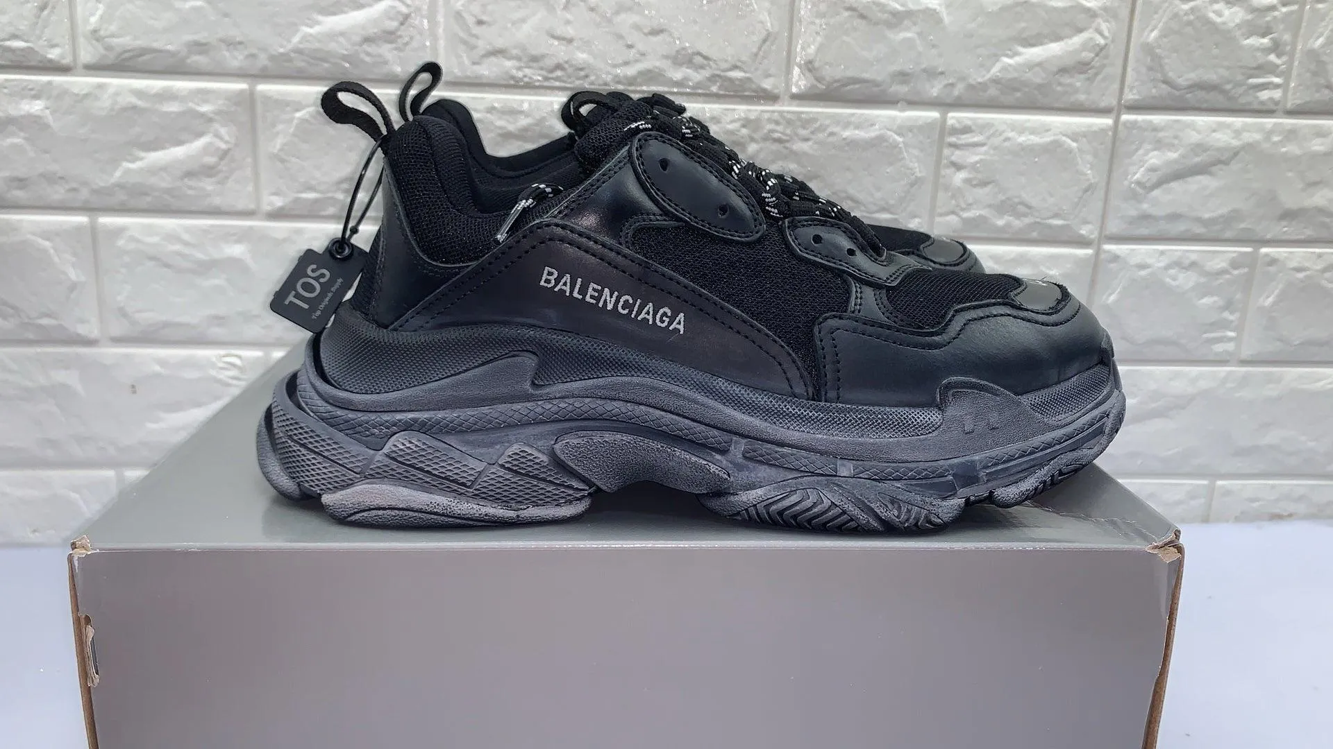 BALENCIAGA TRIPLE S ''BLACK'' ss19