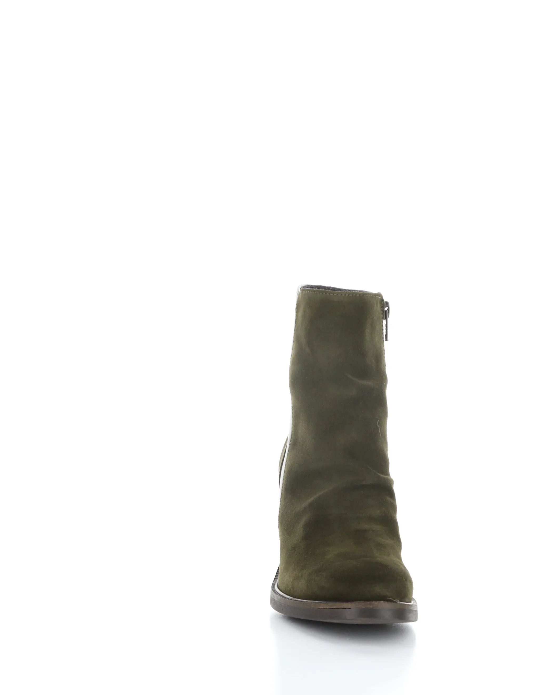 BIBOS OLIVE Round Toe Boots