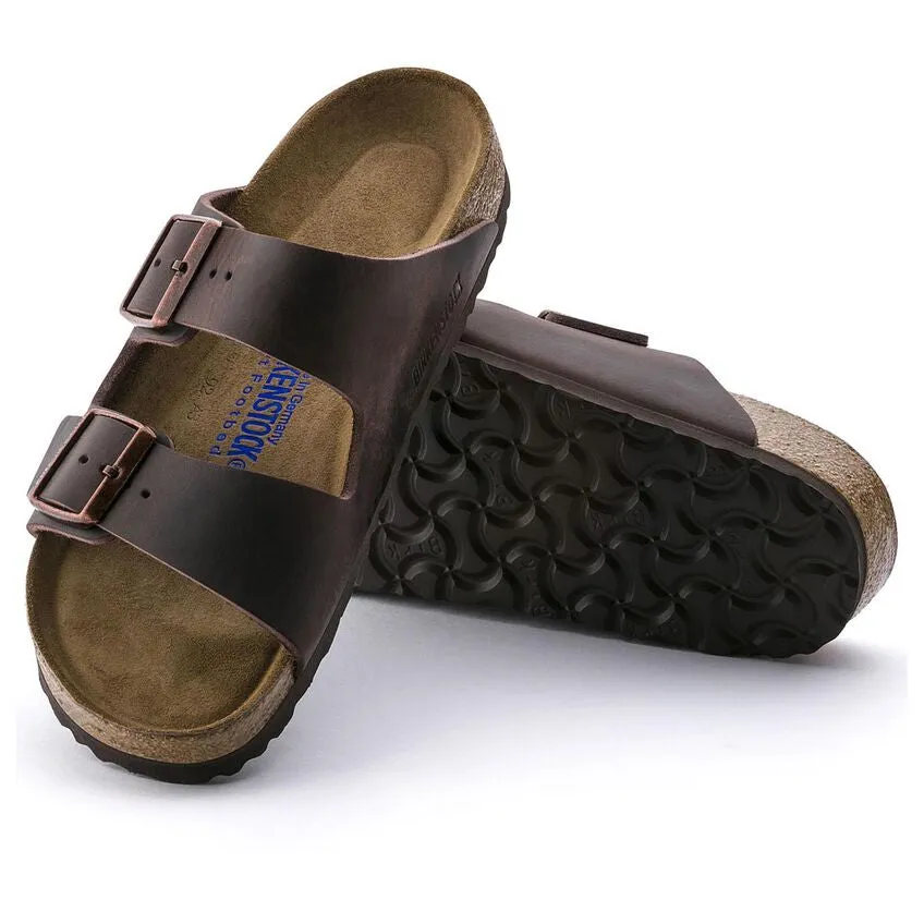 'Birkenstock' Women's Arizona Oiled Leather Sandal - Habana