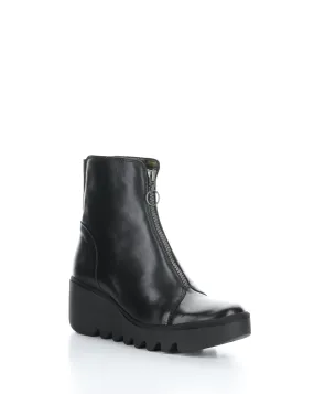 BOCE457FLY 000 BLACK Round Toe Boots