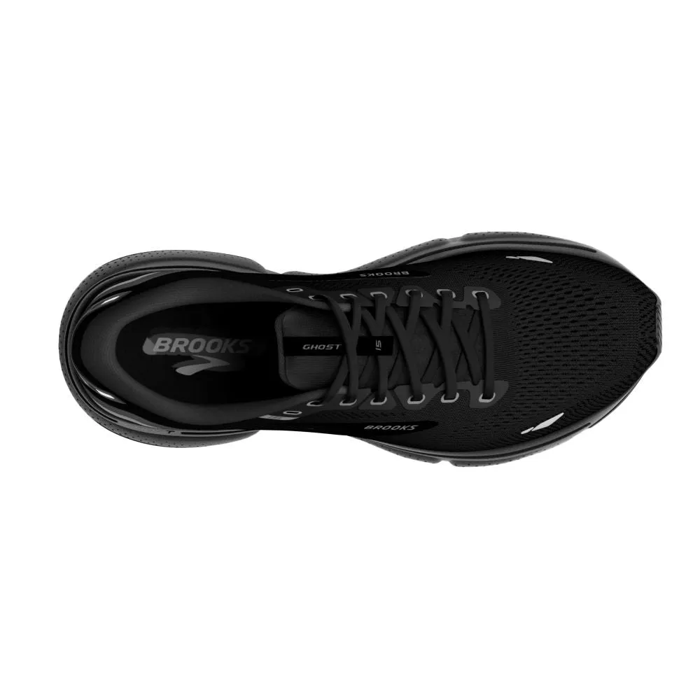 'Brooks' Women's Ghost 15 - Black / Black / Ebony