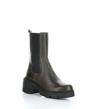 BRUNAS OLIVE/BLACK Elasticated Boots