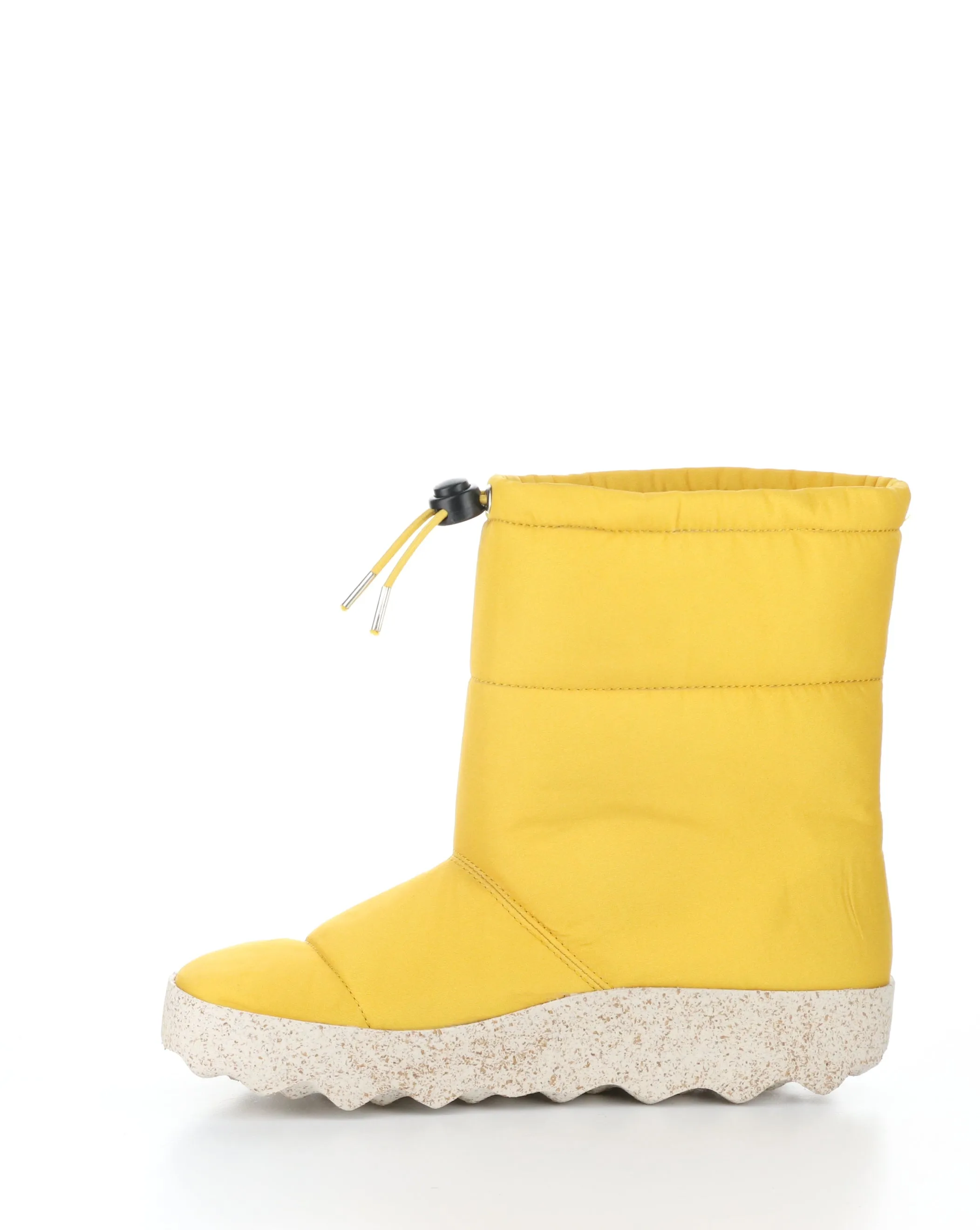 CALE142ASP Yellow Round Toe Boots