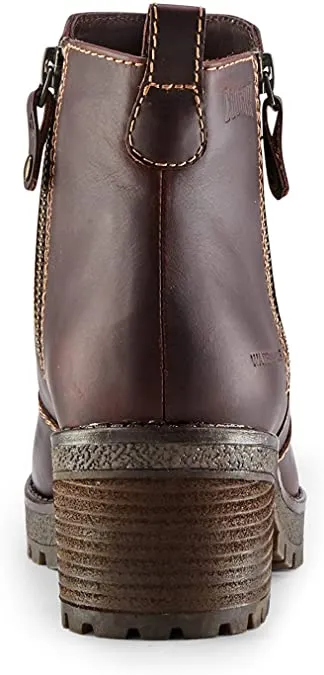 Cougar- Daytona Leather Cask Booties