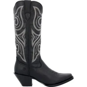 Crush by Durango Womenâs Black Beauty Western Boot