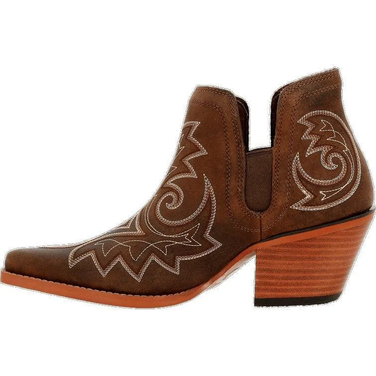 Durango Crush Women’s Coffee Brown Western Fashion Bootie DRD0399