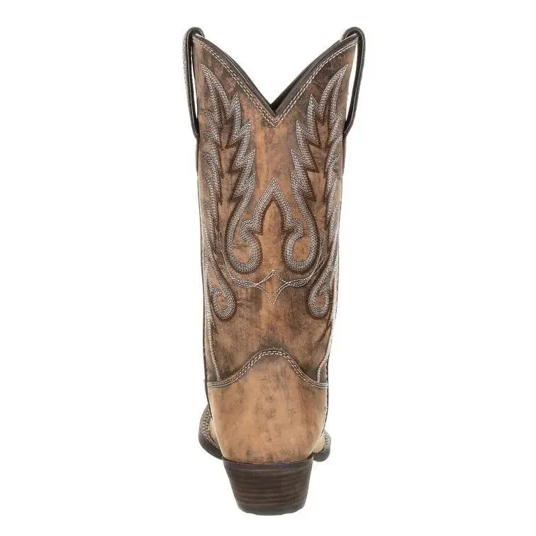 Durango Dream Catcher Women’s Distressed Brown Western Boot DRD0327