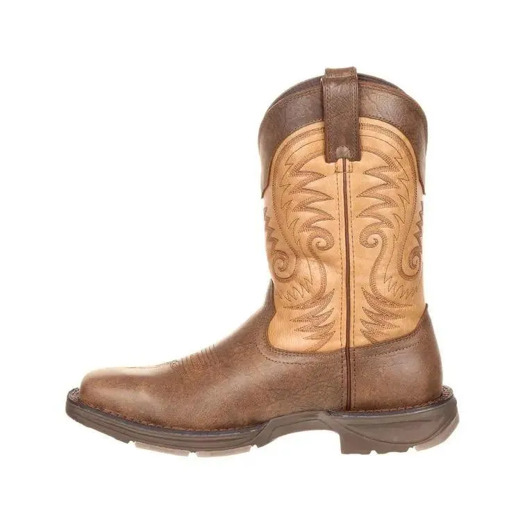 Durango Men's Ultralite Square Toe Western Ranch Work Boot DDB0109