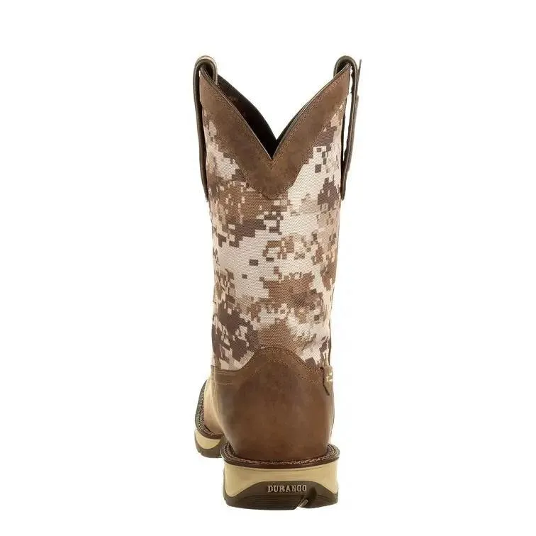 Durango Rebel Men’s Desert Camo Pull-on Western Boot DDB0166