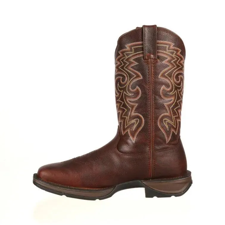 Durango Rebel Men's Square Toe Brown Pull-On Western Boot DB5434