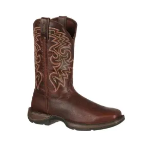 Durango Rebel Men's Square Toe Brown Pull-On Western Boot DB5434