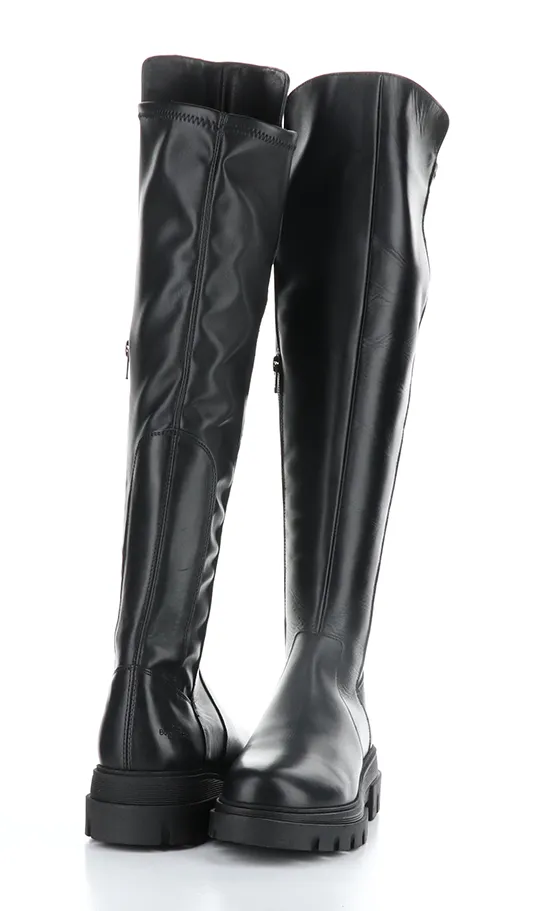 FIFTH BLACK Elasticated Boots