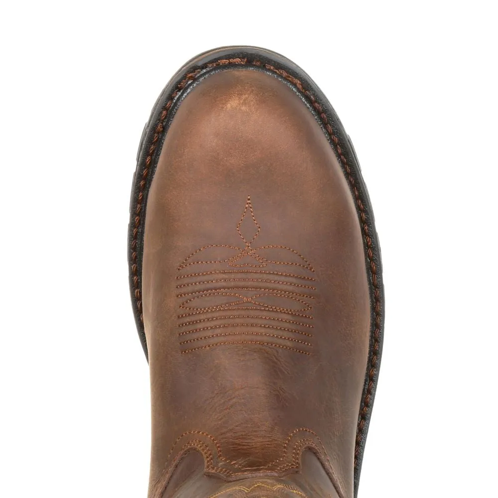 'Georgia Boot' Men's 10" Carbo-Tec EH WP Comp Toe - Brown