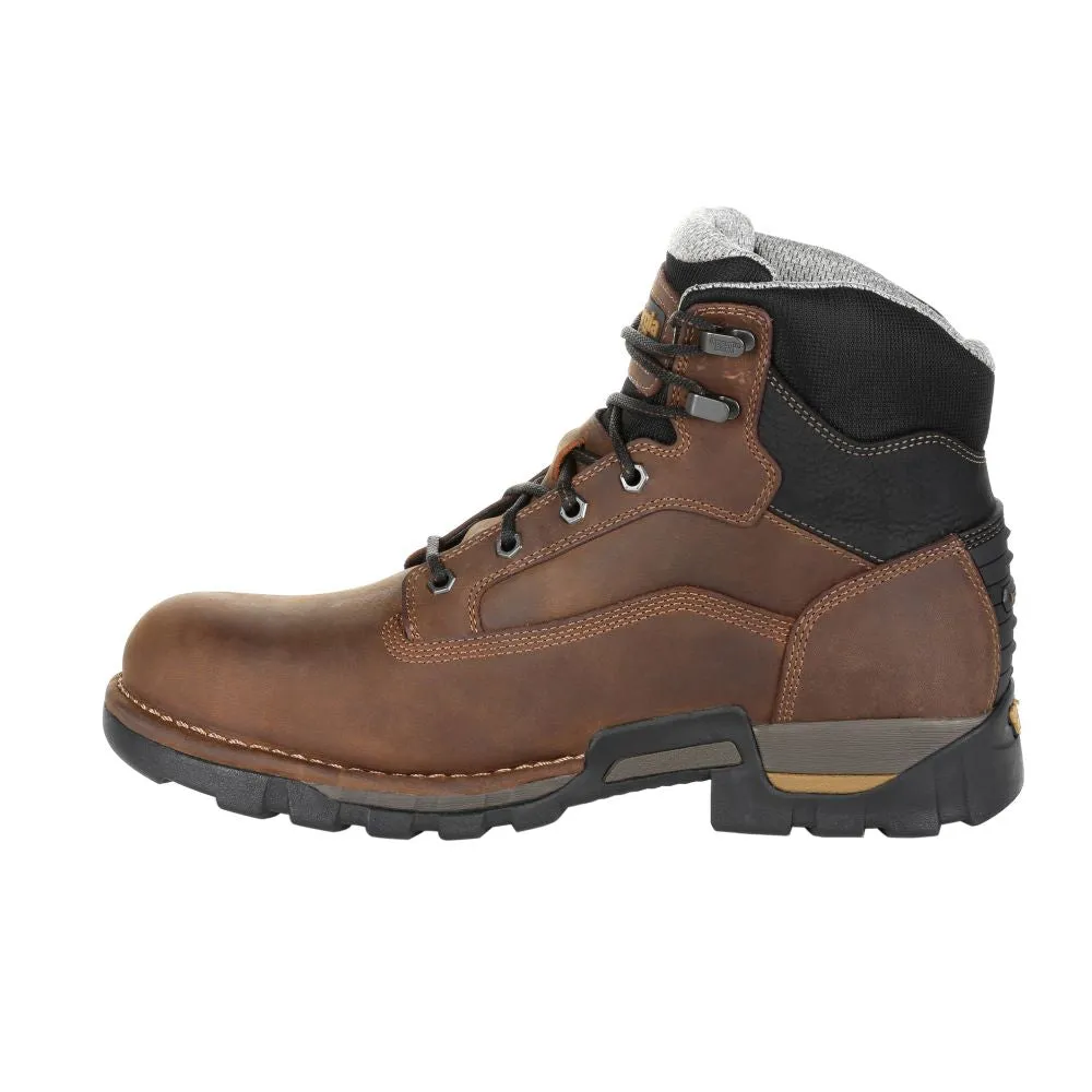 'Georgia Boot' Men's 6" Eagle One EH WP Steel Toe - Brown