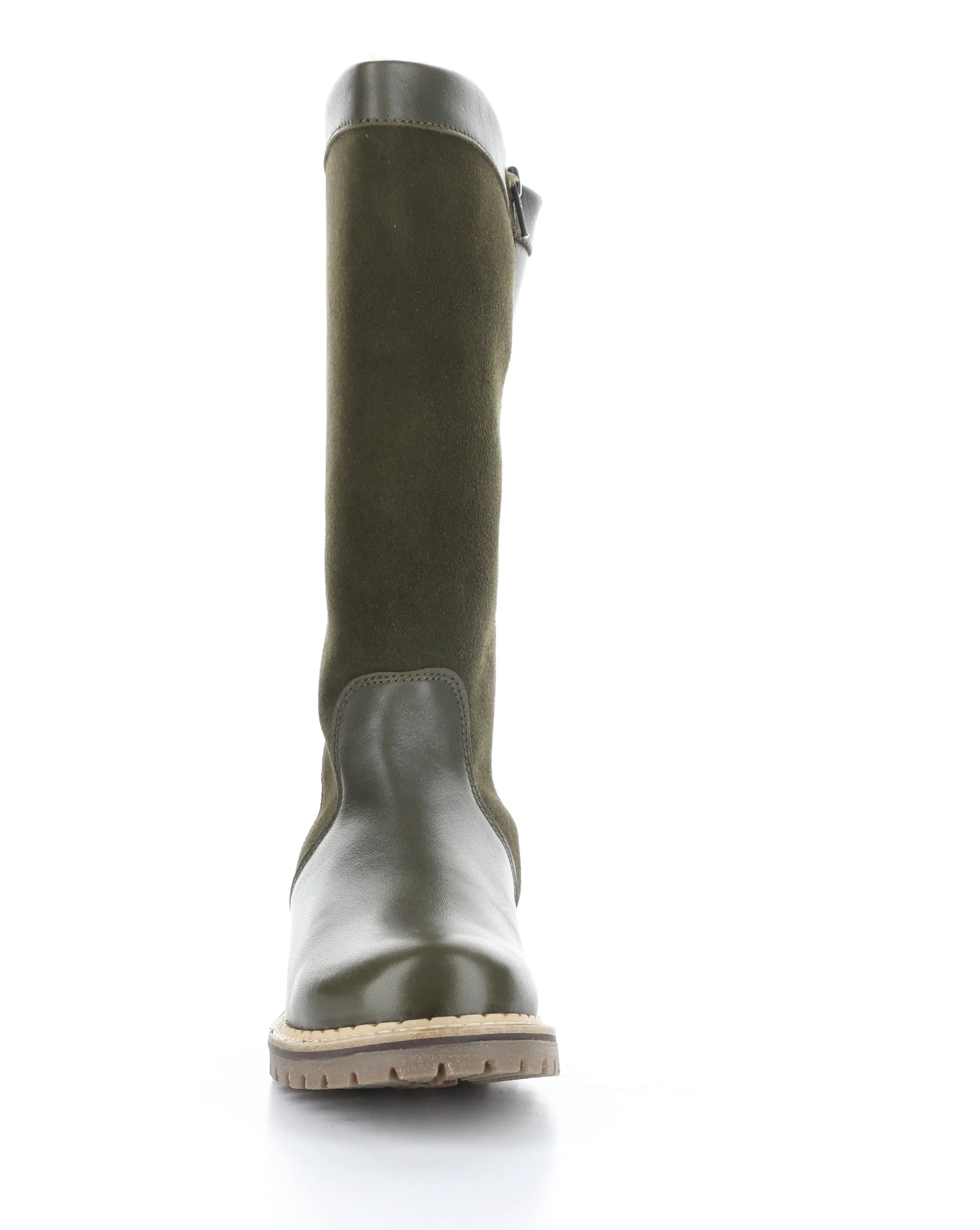 HENRY OLIVE Round Toe Boots