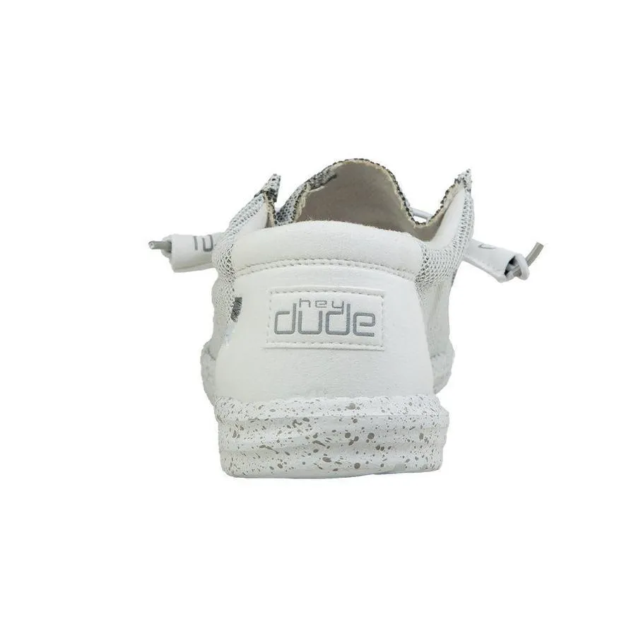 'Hey Dude' Men's Wally Sox - Stone / White