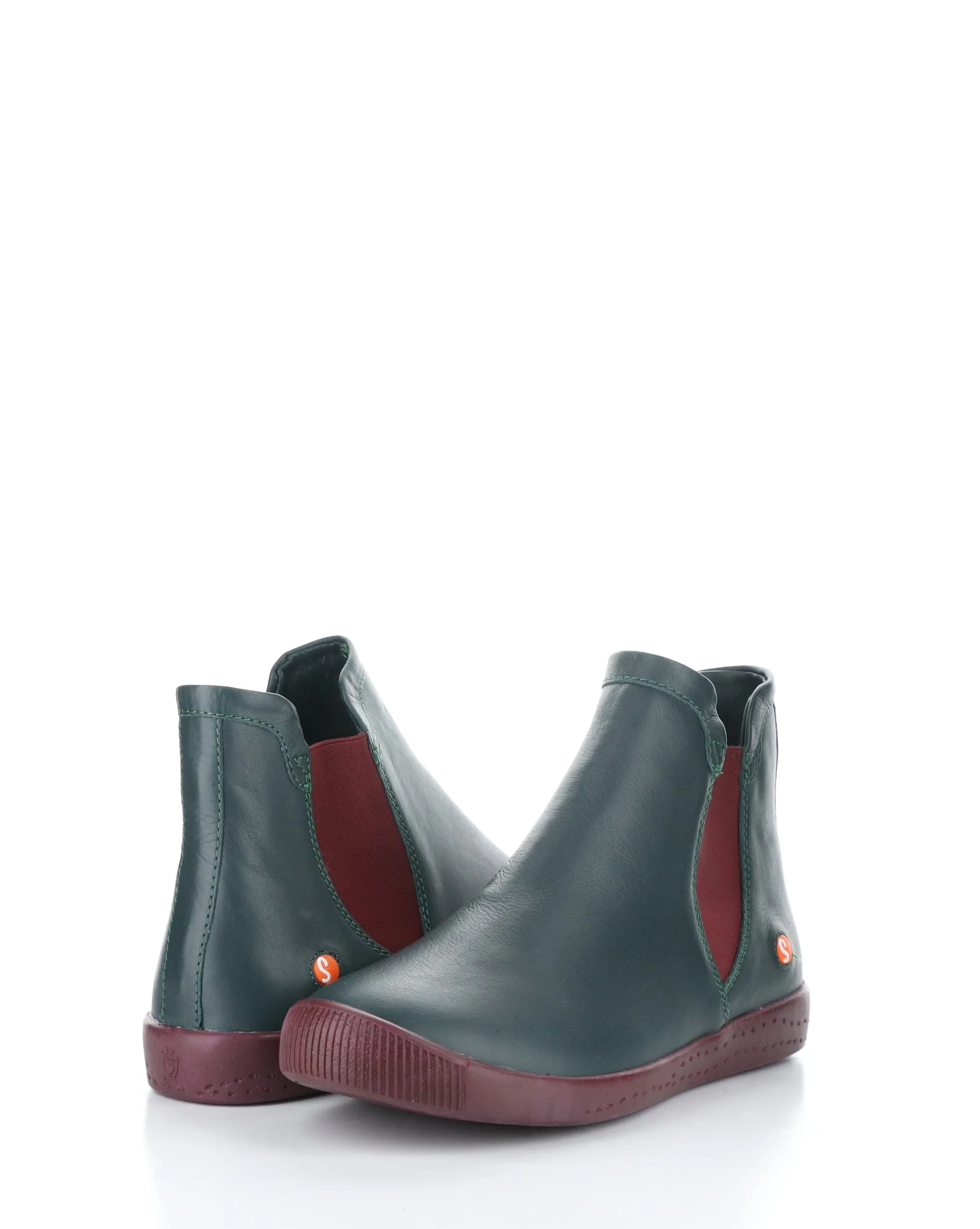 ITZI650SOF 009 FORESTGREEN/BORD Elasticated Boots