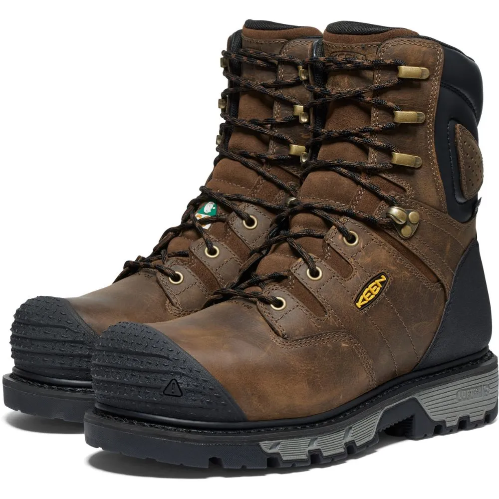 Keen Camden Men's 8 Waterproof Composite Toe Work Boot 1027678 - Brown