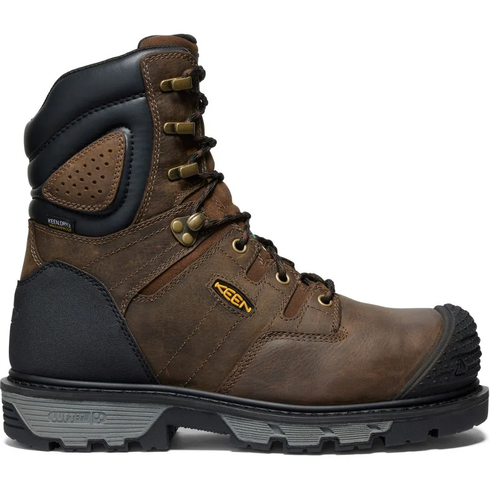 Keen Camden Men's 8 Waterproof Composite Toe Work Boot 1027678 - Brown