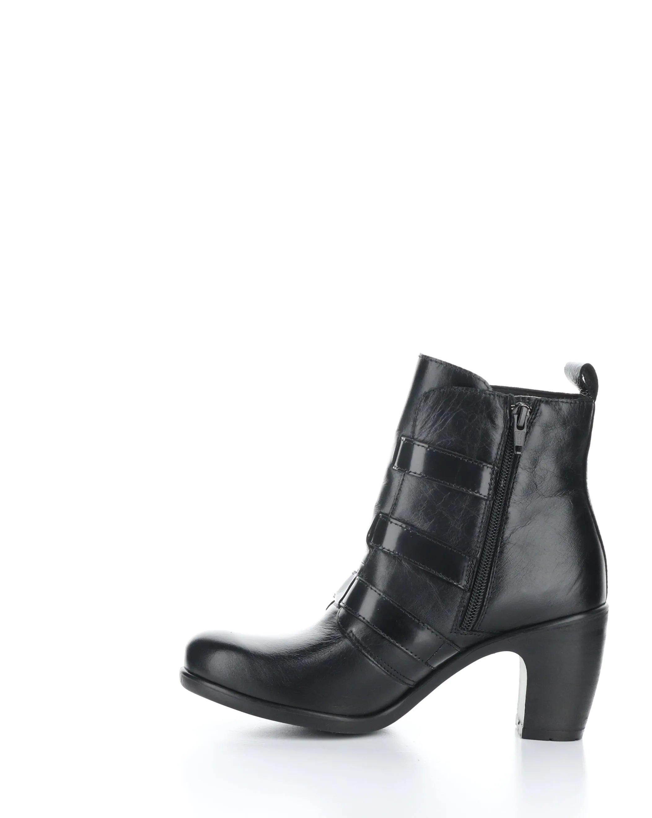 KLEA012FLY 000 BLACK Round Toe Boots