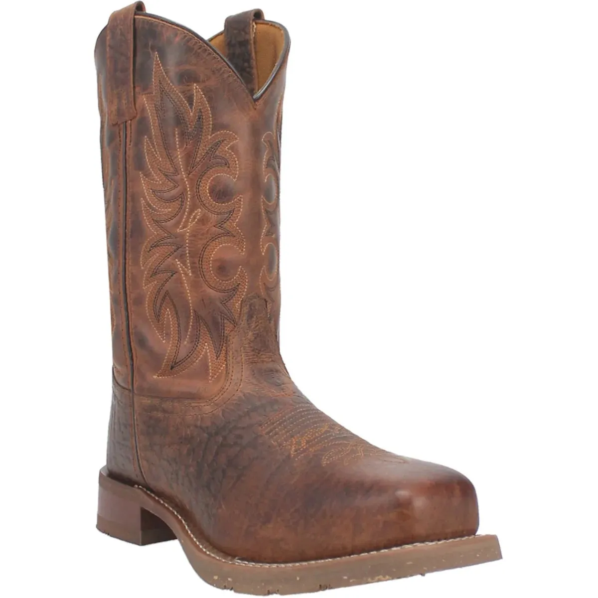 'Laredo' Men's 11" Durant Western Square Steel Toe - Rust