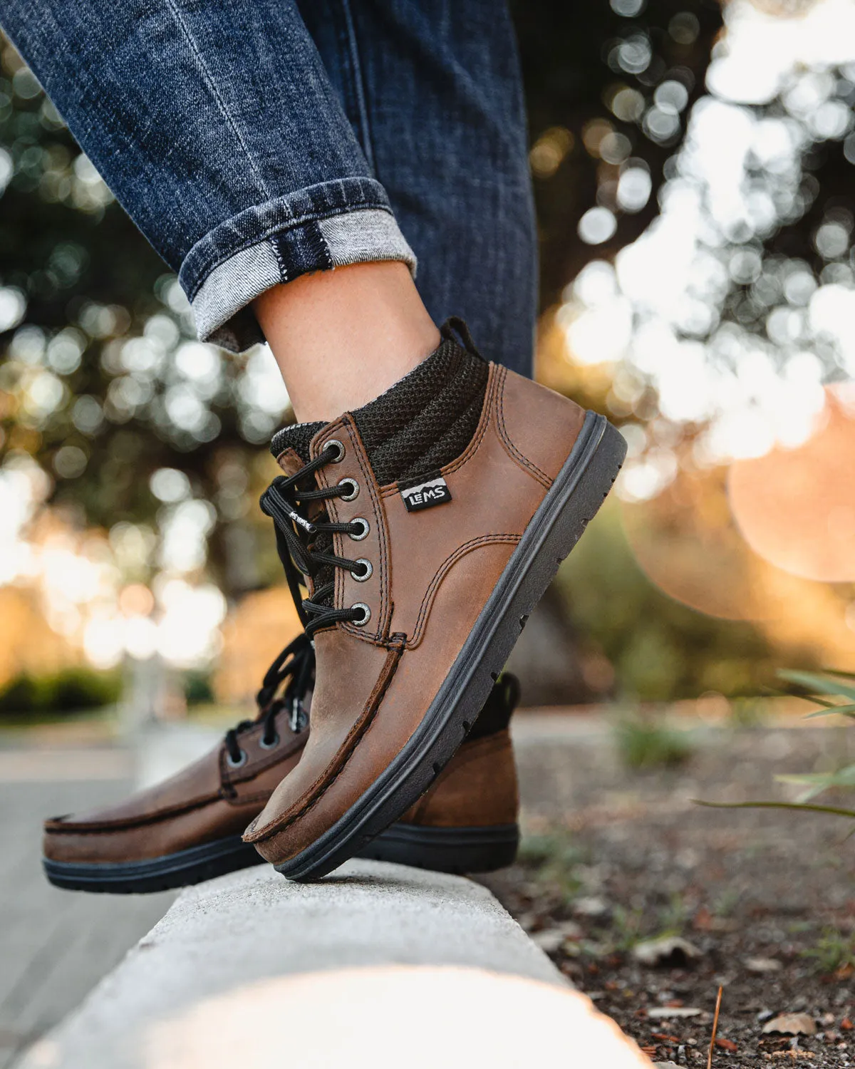 Lems - Boulder Boot Mid Leather - Umber