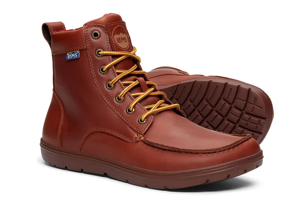 Lems - Boulder Boot - Russet (Leather) (Unisex)