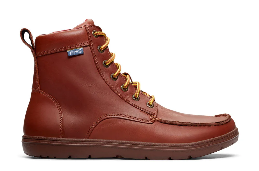 Lems - Boulder Boot - Russet (Leather) (Unisex)