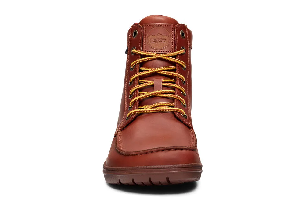 Lems - Boulder Boot - Russet (Leather) (Unisex)