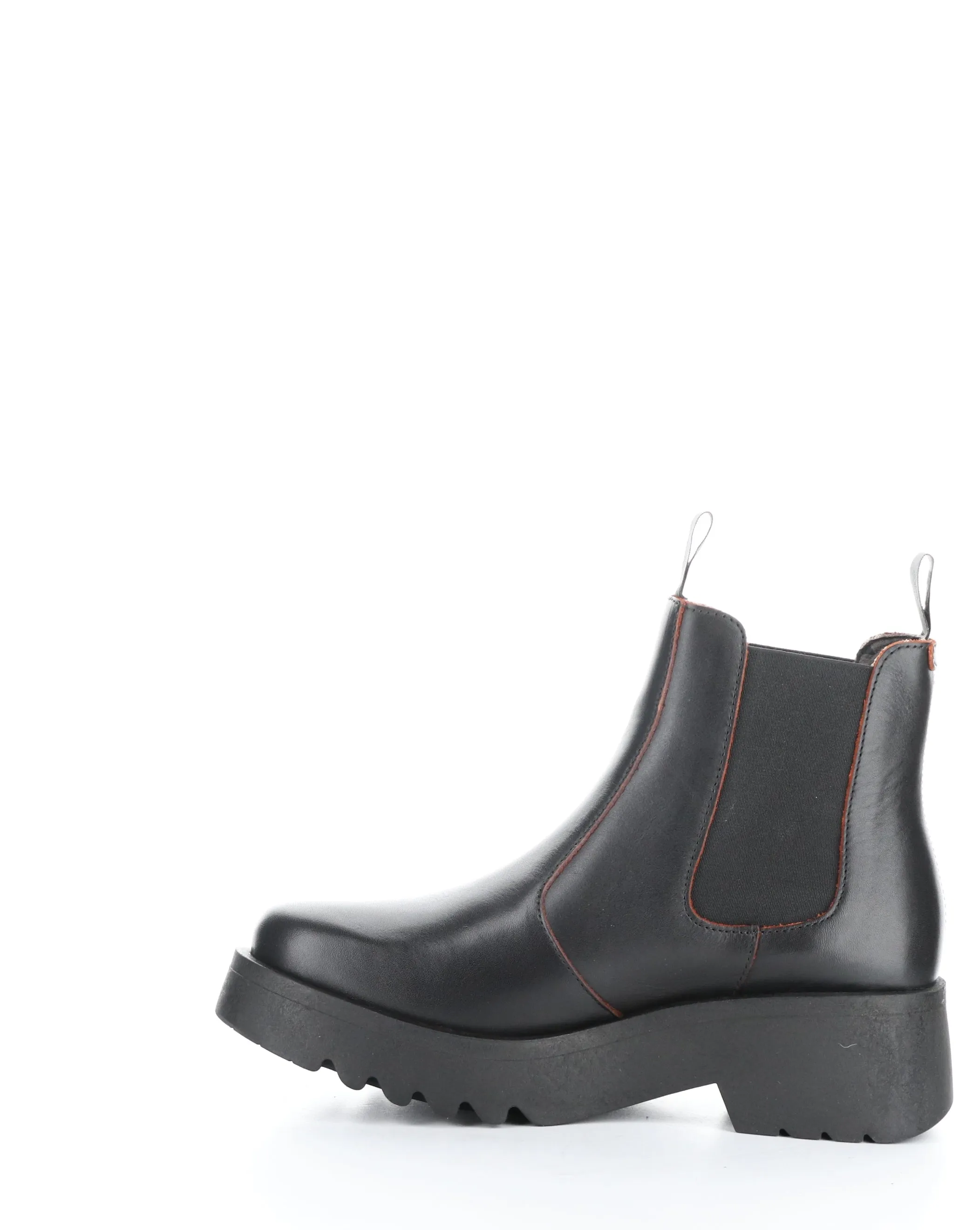 MEDI789FLY 008 BLACK/RED Elasticated Boots