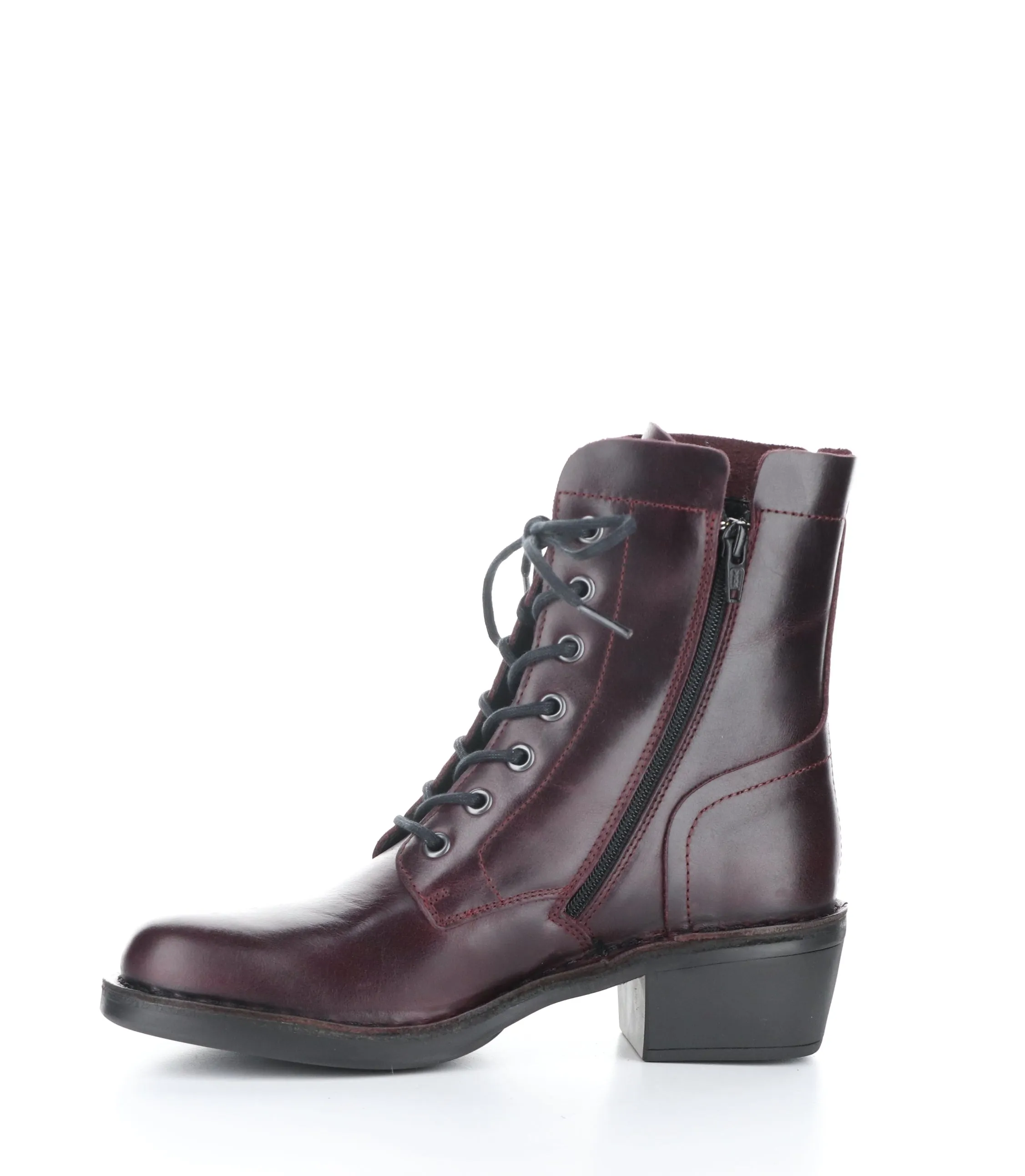 MILU044FLY 007 WINE Lace-up Boots