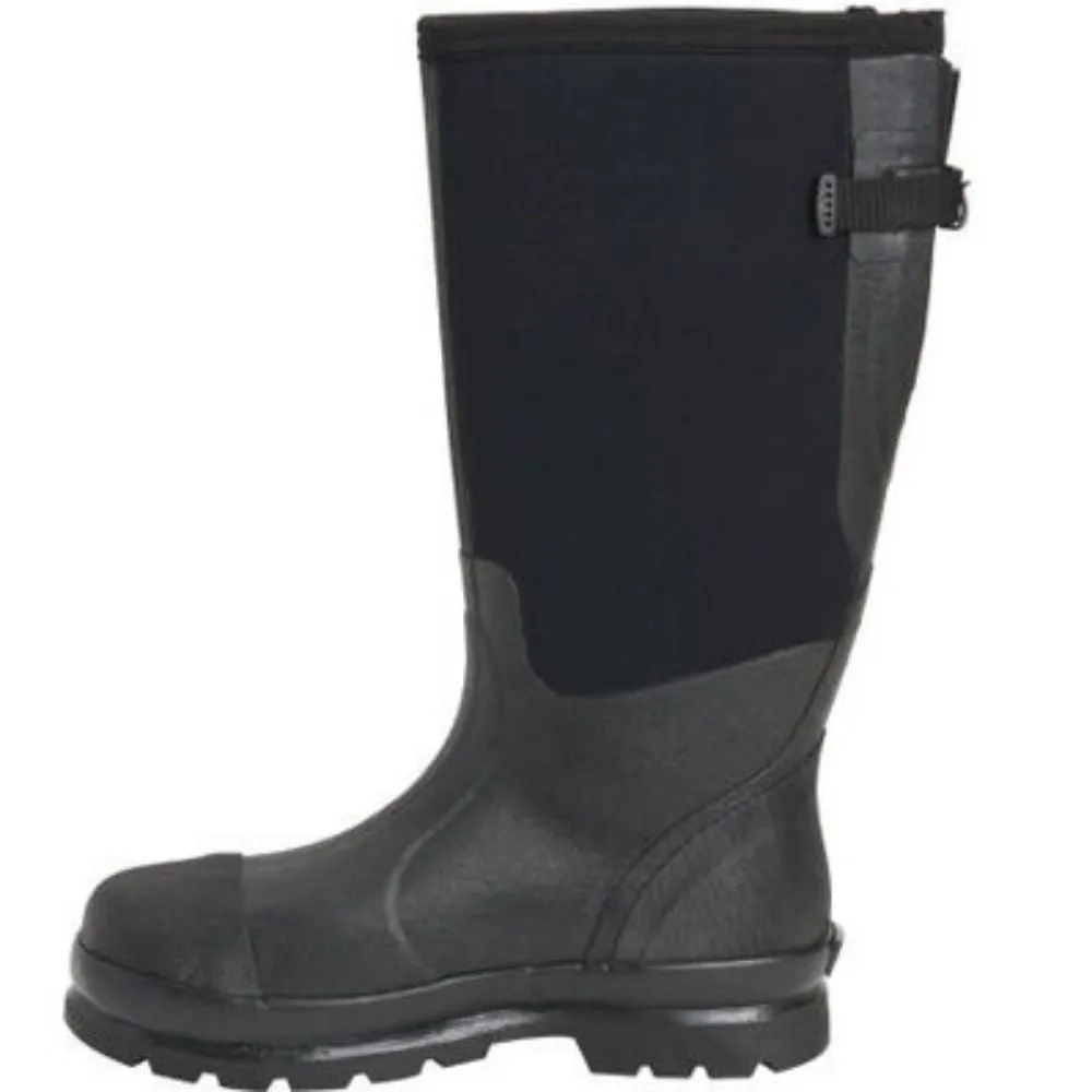 Muck Chore Unisex Steel Toe Rubber XF Wide Calf Work Boots MCXF-STL-BLK