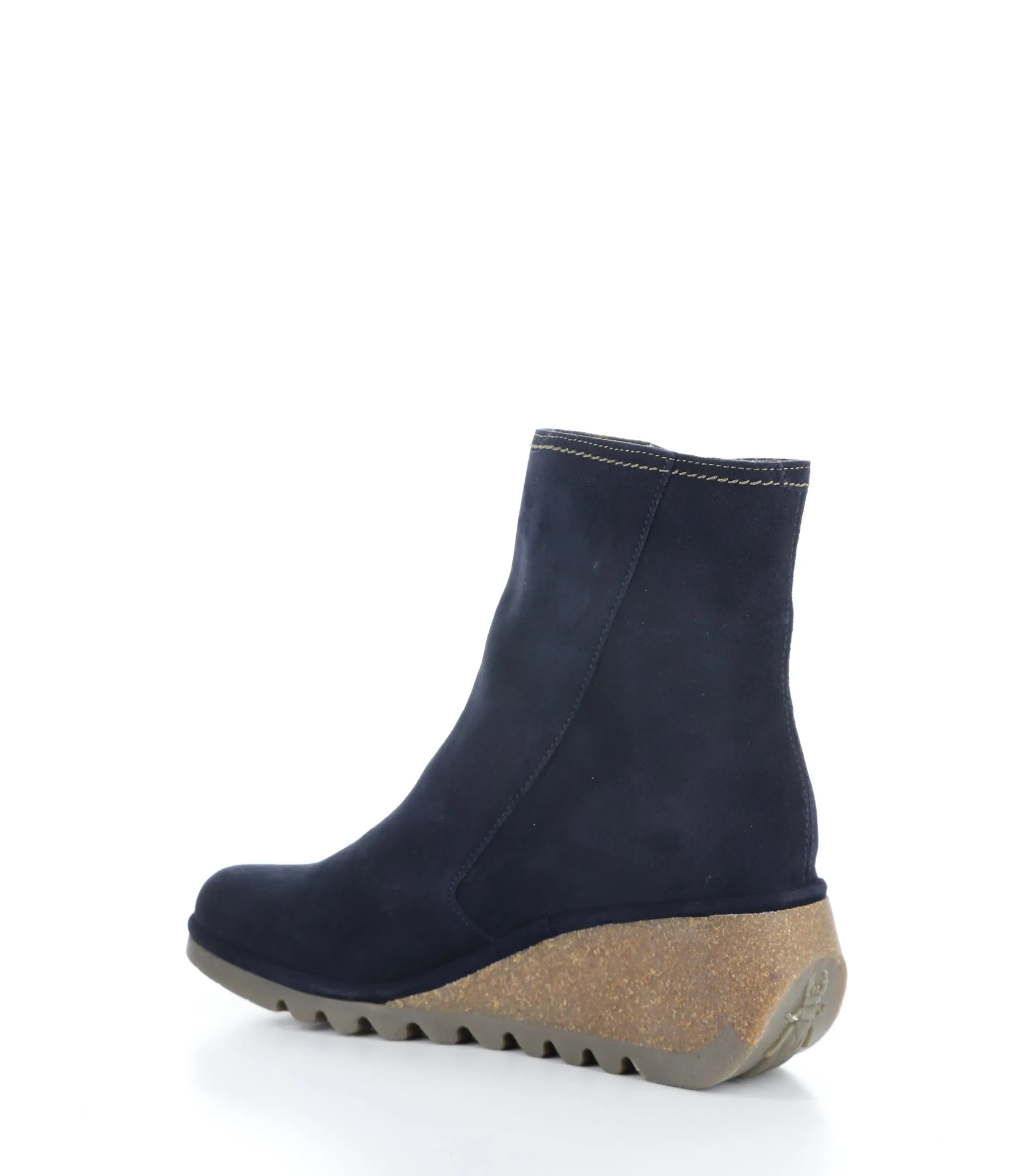 NELA407FLY 002 NAVY Round Toe Boots