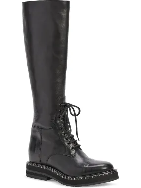 Noua Womens Leather Tall Knee-High Boots