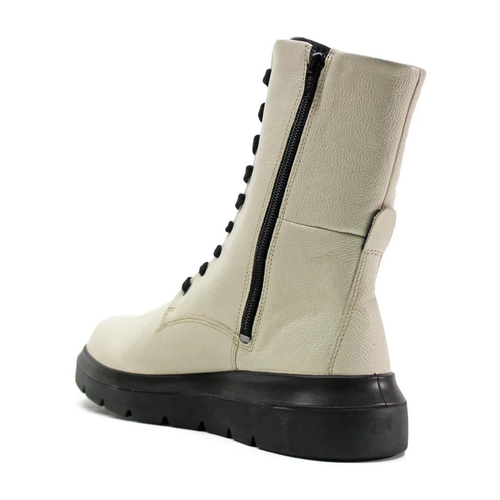 Nouvelle Water Resistant Leather Women's Mid Calf Boots