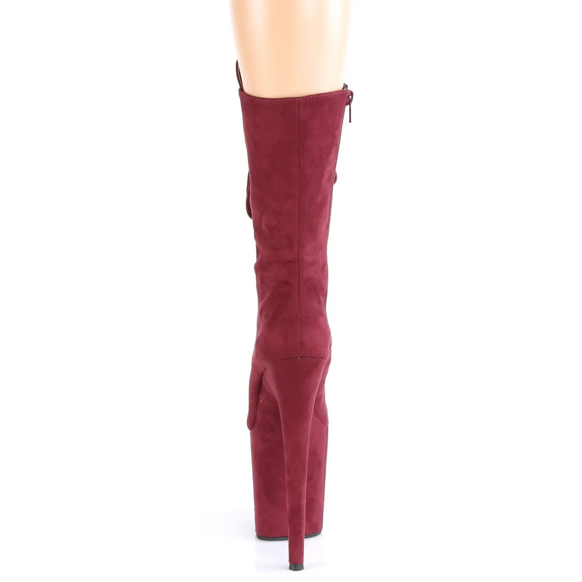 Pleaser Flamingo-1050FS-Burgundy-Size 6-Clearance