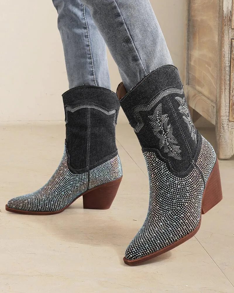 Rhinestone Cowboy Boots