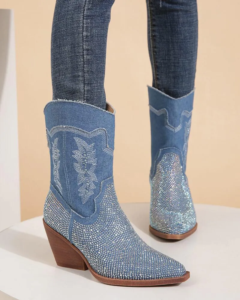 Rhinestone Cowboy Boots